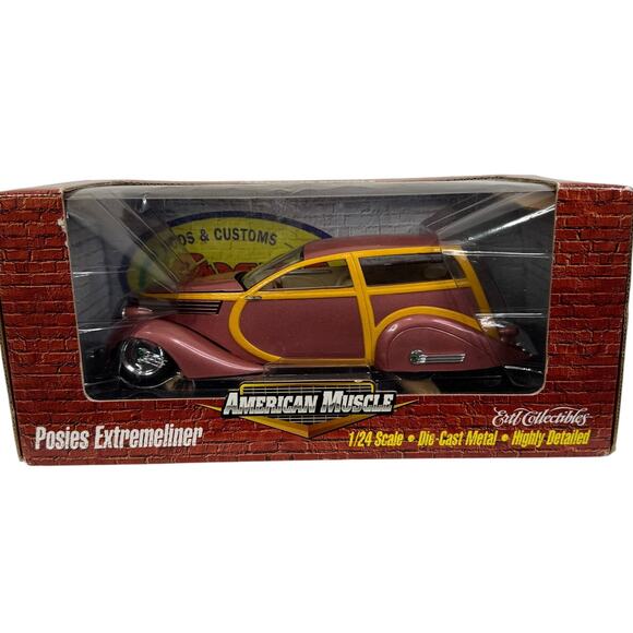ERTL American Muscle Posies Extremeliner 1/24 Scale Diecast Hot Rods - Picture 1 of 8